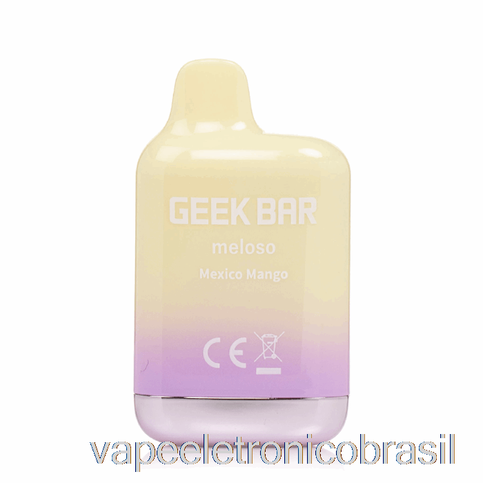Vape Recarregável Geek Bar Meloso Mini 1500 Descartável México Mango